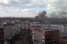 Вертолет упал на юго-востоке Москвы 
